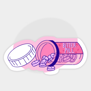 Bitter Pill Sticker